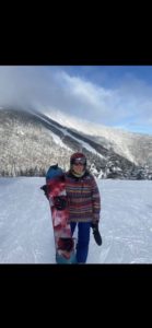 Snowboarding at 70