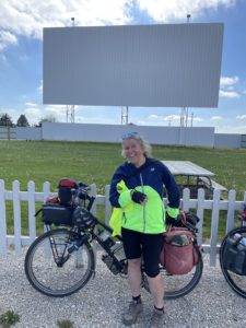 Bicycle Camping At The Drive-In
